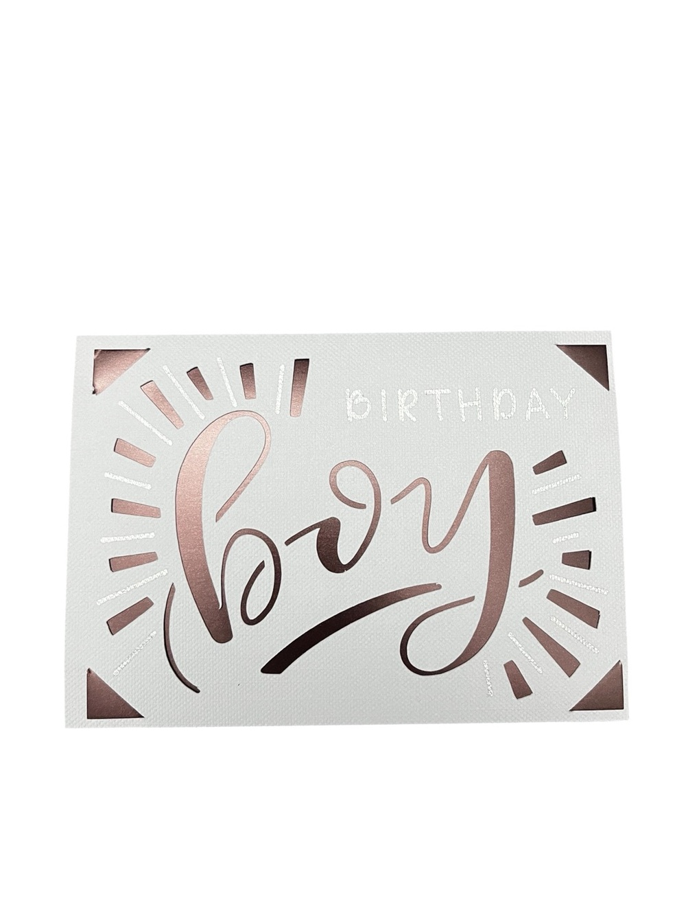 Birthday Boy Card